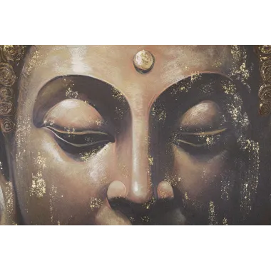 OBRAZ NA PŁÓTNIE BUDDA -B- 100X3X100 cm